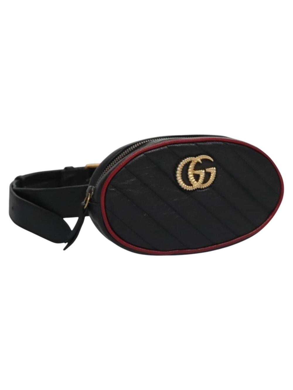 Gucci Gg Marmont Waist Bag Leather #343977G58B